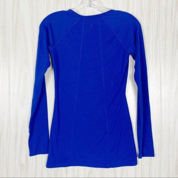 Athleta | Cobalt Blue Light Weight Long Sleeve Tee Size XXS - Picture 2 of 8